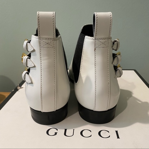 Gucci Cordovan Lux Ankle Boots Booties - Picture 5 of 13